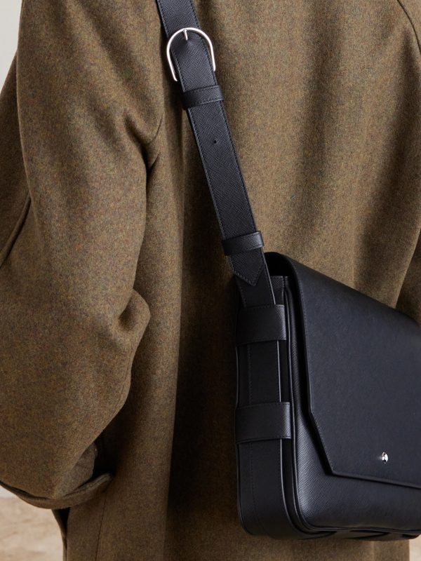 Sartorial Cross-Grain Leather Messenger Bag - E2 Sartorial Cross-Grain Leather Messenger Bag - E2