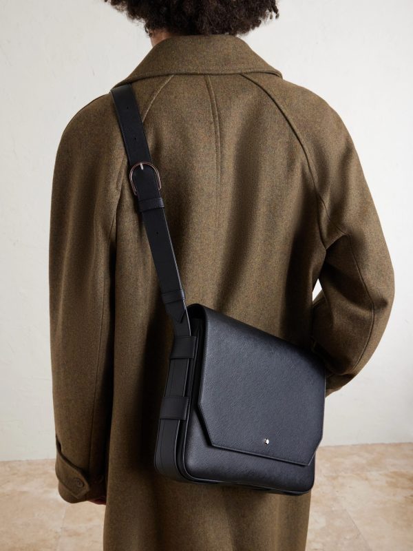 Sartorial Cross-Grain Leather Messenger Bag - FR Sartorial Cross-Grain Leather Messenger Bag - FR