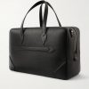 Full-Grain Leather Weekend Bag - BK Full-Grain Leather Weekend Bag - BK