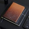 Medium Dégradé Corteccia Sfumato Leather Notebook - OU Medium Dégradé Corteccia Sfumato Leather Notebook - OU