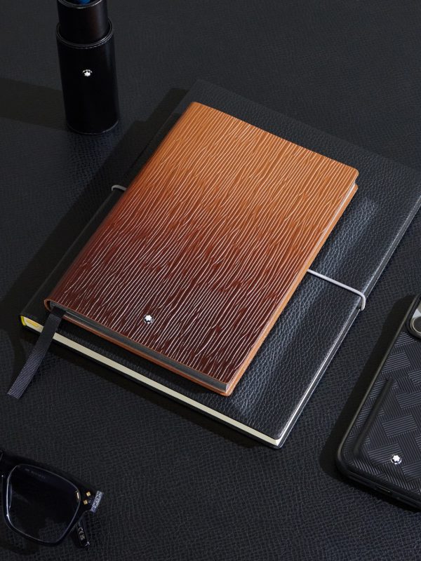 Medium Dégradé Corteccia Sfumato Leather Notebook - OU Medium Dégradé Corteccia Sfumato Leather Notebook - OU