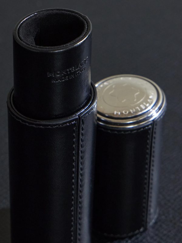 Meisterstück Leather and Silver-Tone Pen Pouch - CU Meisterstück Leather and Silver-Tone Pen Pouch - CU