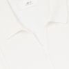Cable-Knit Cotton Polo Shirt - E1 Cable-Knit Cotton Polo Shirt - E1