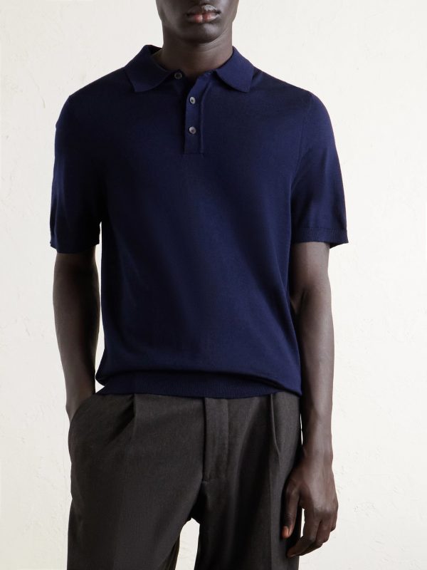 Merino Wool Polo Shirt - FR Merino Wool Polo Shirt - FR