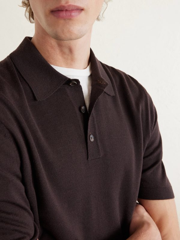Merino Wool Polo Shirt - CU