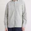 Striped Organic Cotton-Poplin Shirt - FR Striped Organic Cotton-Poplin Shirt - FR