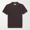 Open-Knit Organic Cotton Polo Shirt Open-Knit Organic Cotton Polo Shirt