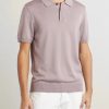Silk and Cotton-Blend Polo Shirt - FR Silk and Cotton-Blend Polo Shirt - FR