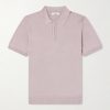 Silk and Cotton-Blend Polo Shirt Silk and Cotton-Blend Polo Shirt