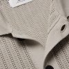 Pointelle-Knit Cotton Shirt - CU