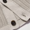 Pointelle-Knit Cotton Shirt - E1