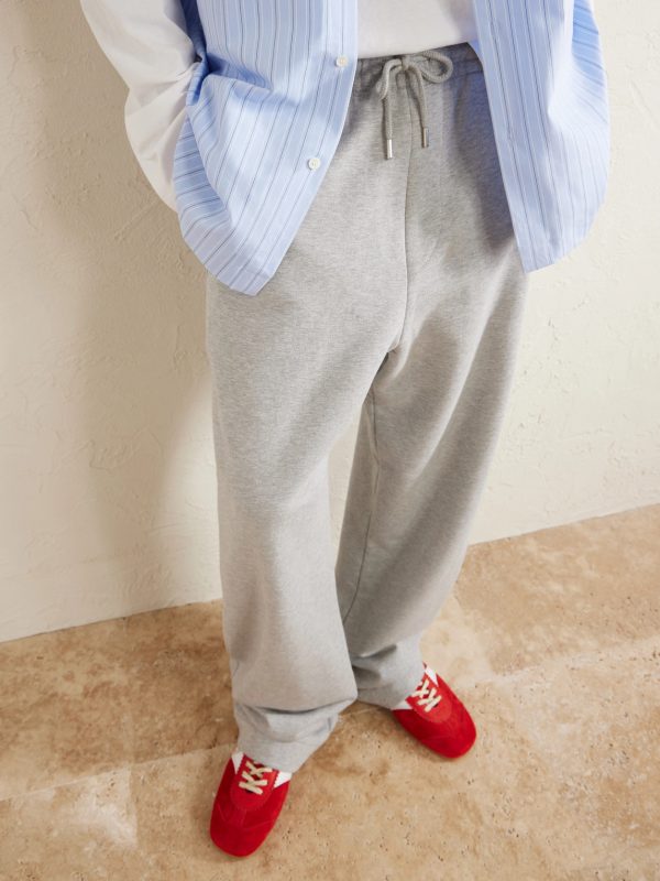 Straight-Leg Cotton-Jersey Sweatpants - CU