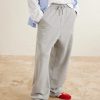 Straight-Leg Cotton-Jersey Sweatpants - FR