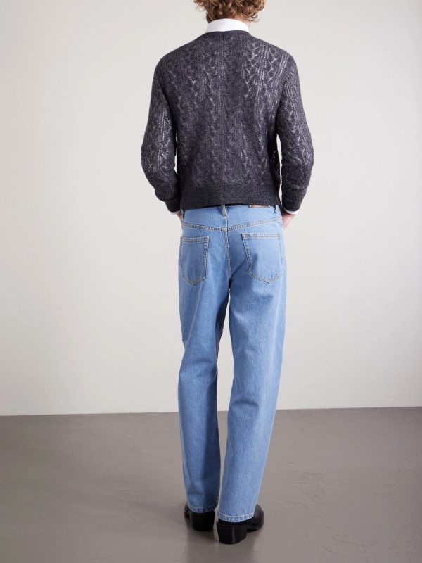 Straight-Leg Jeans - BK Straight-Leg Jeans - BK
