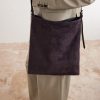 Leather-Trimmed Canvas Messenger Bag - E2 Leather-Trimmed Canvas Messenger Bag - E2