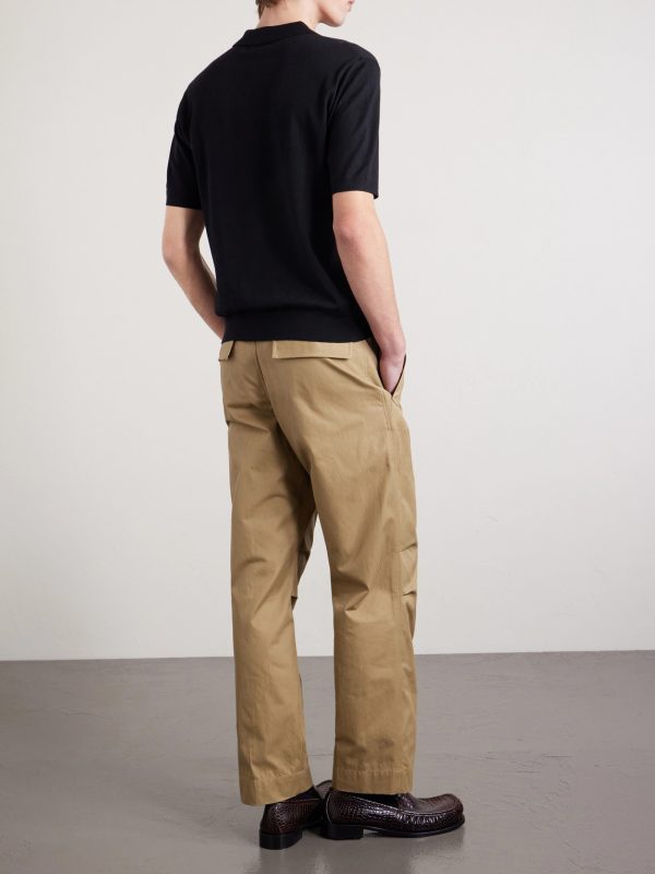 Merino Wool Polo Shirt - BK Merino Wool Polo Shirt - BK