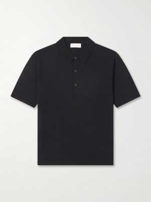 Merino Wool Polo Shirt