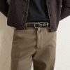 Straight-Leg Cotton-Twill Trousers - CU