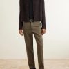 Straight-Leg Cotton-Twill Trousers - OU