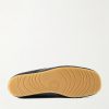 Leather-Trimmed Quilted Satin Sneakers - E1 Leather-Trimmed Quilted Satin Sneakers - E1
