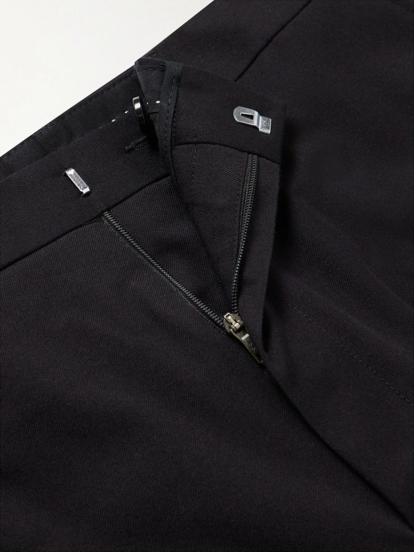Straight-Leg Cotton and Wool-Blend Shorts - E1 Straight-Leg Cotton and Wool-Blend Shorts - E1