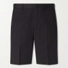 Straight-Leg Cotton and Wool-Blend Shorts Straight-Leg Cotton and Wool-Blend Shorts