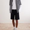 Straight-Leg Cotton and Wool-Blend Shorts - OU Straight-Leg Cotton and Wool-Blend Shorts - OU