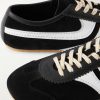 Leather-Trimmed Suede Sneakers - CU Leather-Trimmed Suede Sneakers - CU