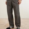 Leather-Trimmed Suede Sneakers - OU Leather-Trimmed Suede Sneakers - OU