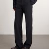 Straight-Leg Wool-Twill Trousers - FR Straight-Leg Wool-Twill Trousers - FR