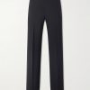 Straight-Leg Wool-Twill Trousers Straight-Leg Wool-Twill Trousers