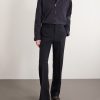 Straight-Leg Wool-Twill Trousers - OU Straight-Leg Wool-Twill Trousers - OU