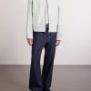 Striped Cotton Blouson Jacket - OU Striped Cotton Blouson Jacket - OU