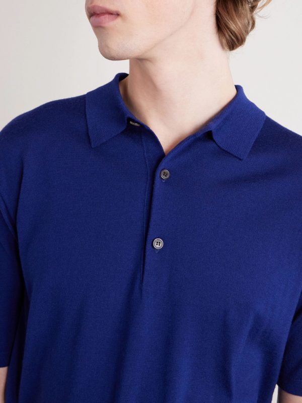 Merino Wool Polo Shirt - CU Merino Wool Polo Shirt - CU
