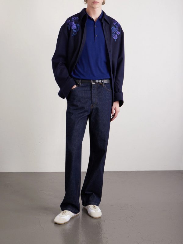 Merino Wool Polo Shirt - OU Merino Wool Polo Shirt - OU