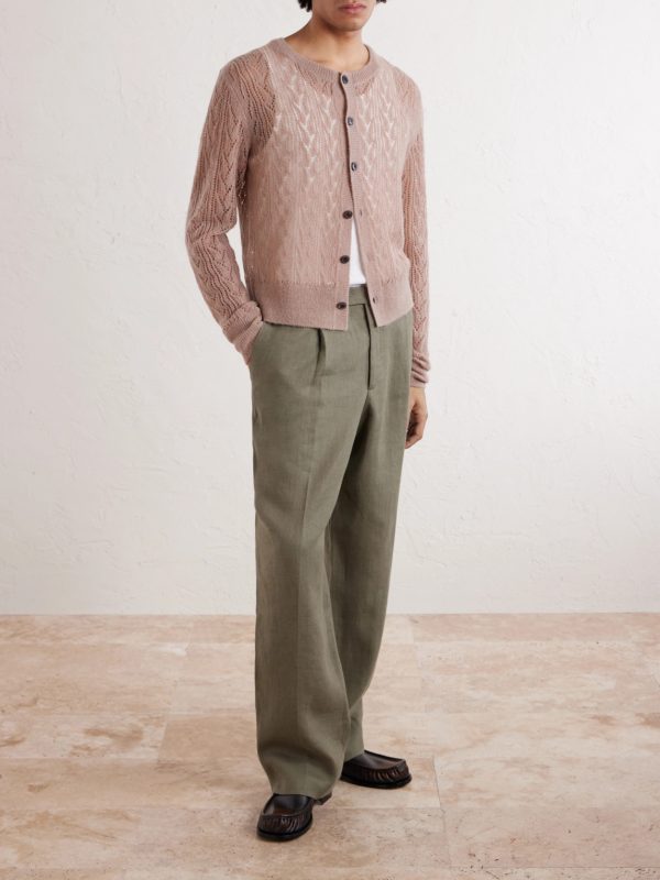 Knitted Cardigan - OU Knitted Cardigan - OU