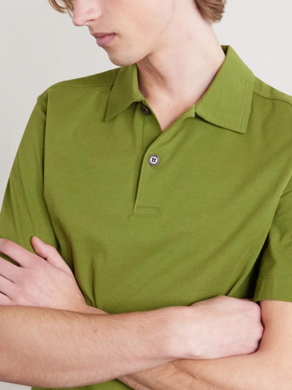 Cotton-Jersey Polo Shirt - CU Cotton-Jersey Polo Shirt - CU