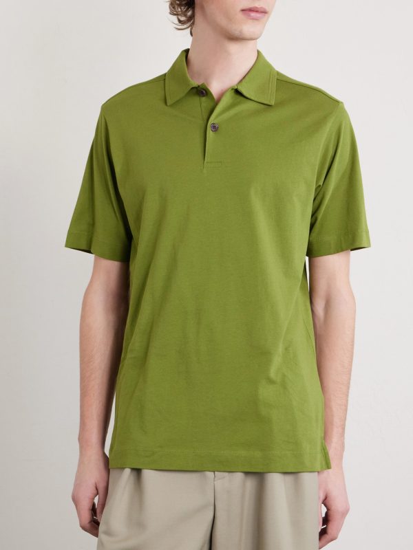Cotton-Jersey Polo Shirt - FR Cotton-Jersey Polo Shirt - FR
