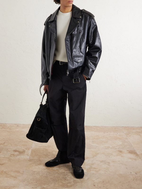 Straight-Leg Shell Trousers - OU Straight-Leg Shell Trousers - OU