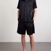Camp-Collar Satin-Twill Shirt - OU Camp-Collar Satin-Twill Shirt - OU