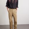 Straight-Leg Cotton-Twill Trousers - OU