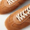 Leather-Trimmed Suede Sneakers - CU Leather-Trimmed Suede Sneakers - CU