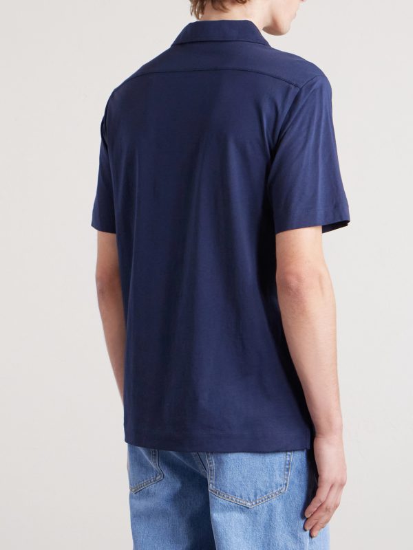 Cotton-Jersey Polo Shirt - BK