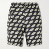 Straight-Leg Printed Twill Shorts Straight-Leg Printed Twill Shorts