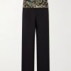 Pablo Embellished Cotton and Wool-Blend Trousers Pablo Embellished Cotton and Wool-Blend Trousers