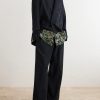 Pablo Embellished Cotton and Wool-Blend Trousers - OU Pablo Embellished Cotton and Wool-Blend Trousers - OU