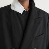 Double-Breasted Embellished Wool Blazer - CU