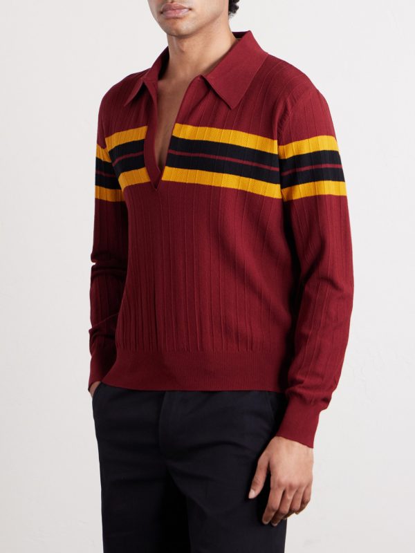 Maona Knitted Polo Sweater - FR Maona Knitted Polo Sweater - FR
