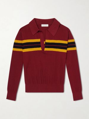 Maona Knitted Polo Sweater