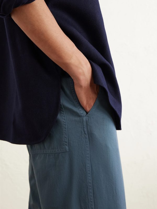 Slim-Fit Straight-Leg Cotton-Twill Trousers - E1 Slim-Fit Straight-Leg Cotton-Twill Trousers - E1